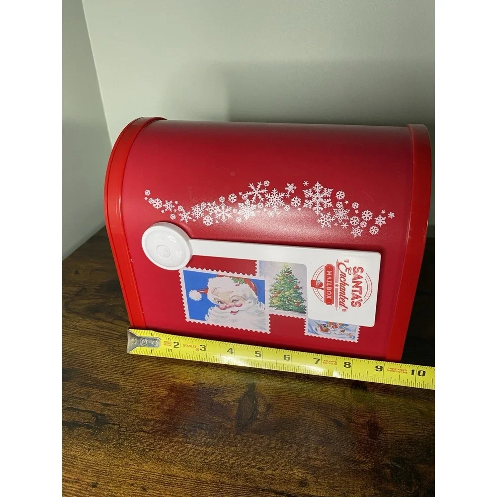 Mr Christmas Santa's Enchanted Mailbox Christmas Decor Letters To Santa Display